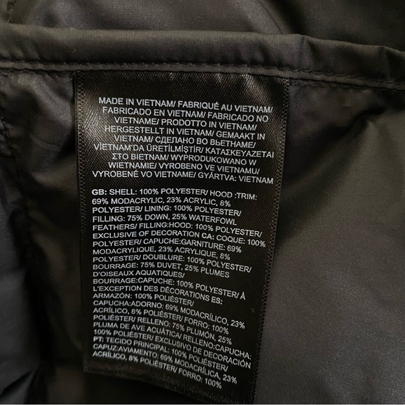 The North Face Women's Antero Down Parka Long Winter Coat TNF Black S M L XL XXL - Picture 11 of 16